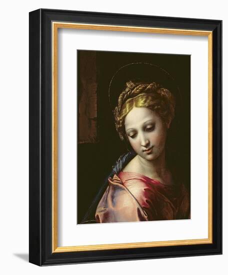 The Madonna (Detail), C.1518-Raphael-Framed Giclee Print