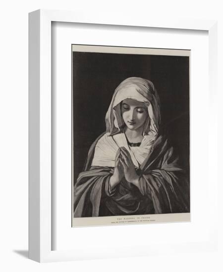 The Madonna in Prayer-Il Sassoferrato-Framed Giclee Print