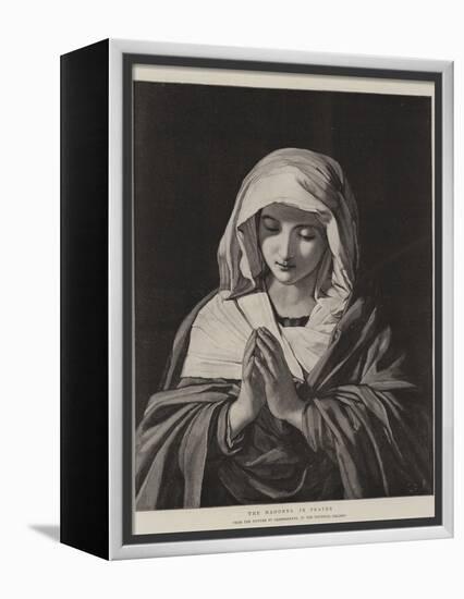 The Madonna in Prayer-Il Sassoferrato-Framed Premier Image Canvas