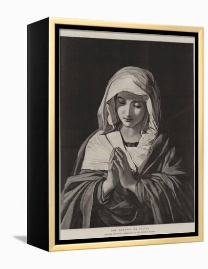 The Madonna in Prayer-Il Sassoferrato-Framed Premier Image Canvas