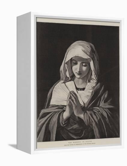 The Madonna in Prayer-Il Sassoferrato-Framed Premier Image Canvas