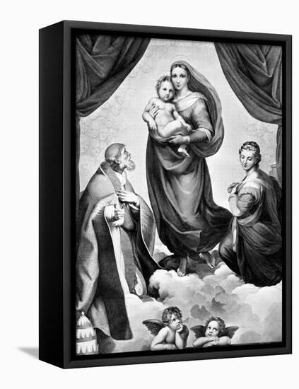 The Madonna in San Sisto, C1512-John L Stoddard-Framed Premier Image Canvas