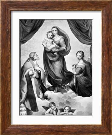 The Madonna in San Sisto, C1512' Giclee Print - John L Stoddard