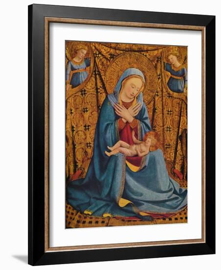 'The Madonna of Humility', c1430-Fra Angelico-Framed Giclee Print