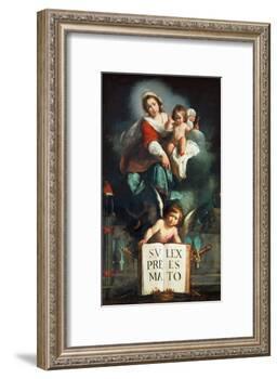 The Madonna of Justice-Bernardo Strozzi-Framed Giclee Print
