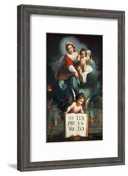 The Madonna of Justice-Bernardo Strozzi-Framed Giclee Print