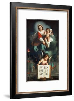 The Madonna of Justice-Bernardo Strozzi-Framed Giclee Print