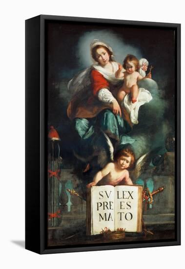 The Madonna of Justice-Bernardo Strozzi-Framed Premier Image Canvas