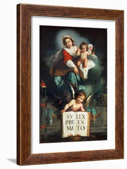 The Madonna of Justice-Bernardo Strozzi-Framed Giclee Print