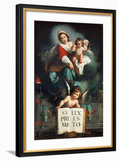 The Madonna of Justice-Bernardo Strozzi-Framed Giclee Print