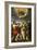 The Madonna of Loreto Appearing to St. John the Baptist, St. Eligius, and St. Anthony Abbot-Domenichino-Framed Giclee Print