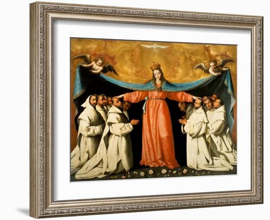 The Madonna of the Carthusians-Francisco de Zurbarán-Framed Giclee Print