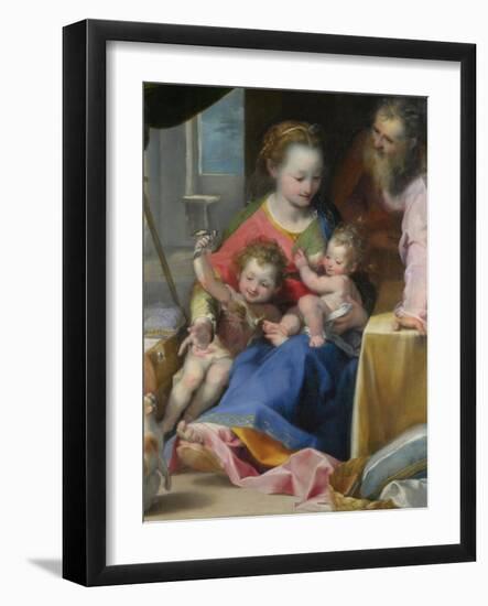 The Madonna of the Cat (La Madonna Del Gatt), Ca. 1575-Federigo Barocci-Framed Giclee Print