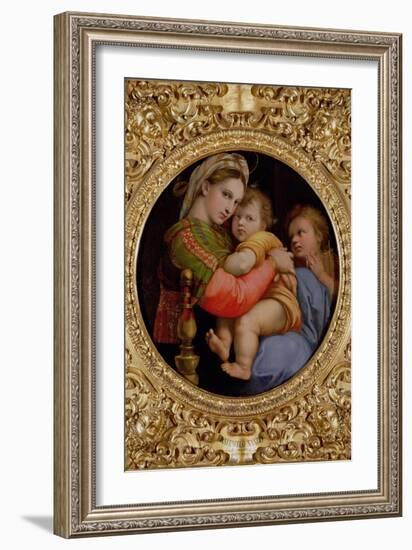 The Madonna of the Chair-Raphael-Framed Giclee Print