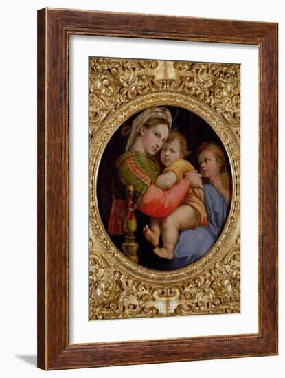 The Madonna of the Chair-Raphael-Framed Giclee Print