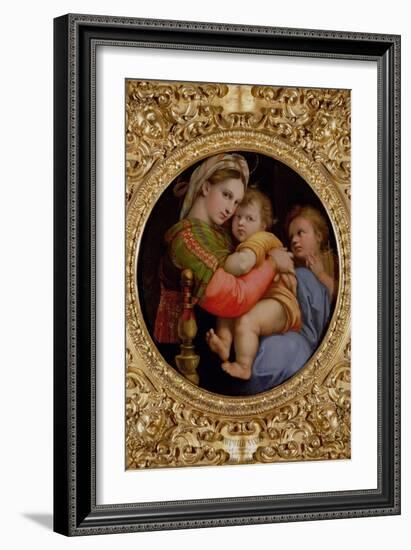 The Madonna of the Chair-Raphael-Framed Giclee Print