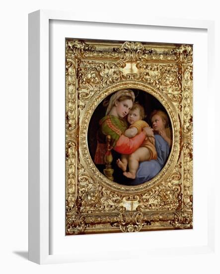 The Madonna of the Chair-Raphael-Framed Giclee Print