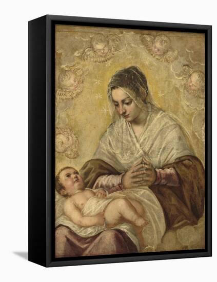 The Madonna of the Stars, c.1550-90-Jacopo Robusti Tintoretto-Framed Premier Image Canvas