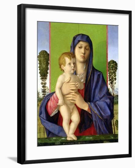 The Madonna of the Trees, 1487-Giovanni Bellini-Framed Giclee Print