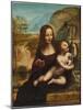 The Madonna of the Yarnwinder-Leonardo da Vinci-Mounted Giclee Print