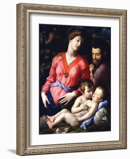 The Madonna Panciatichi-Agnolo Bronzino-Framed Giclee Print