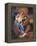 The Madonna with Child and St Anthony of Padua-Sir Anthony Van Dyck-Framed Premier Image Canvas