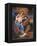 The Madonna with Child and St Anthony of Padua-Sir Anthony Van Dyck-Framed Premier Image Canvas