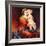 The Madonna With The Child, Drawn By Oil On A Canvas-balaikin2009-Framed Art Print