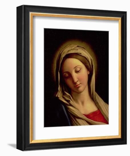 The Madonna-Giovanni Battista Salvi da Sassoferrato-Framed Giclee Print