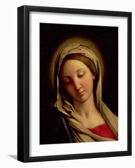 The Madonna-Giovanni Battista Salvi da Sassoferrato-Framed Giclee Print