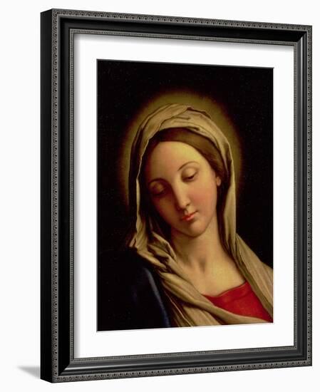 The Madonna-Giovanni Battista Salvi da Sassoferrato-Framed Giclee Print