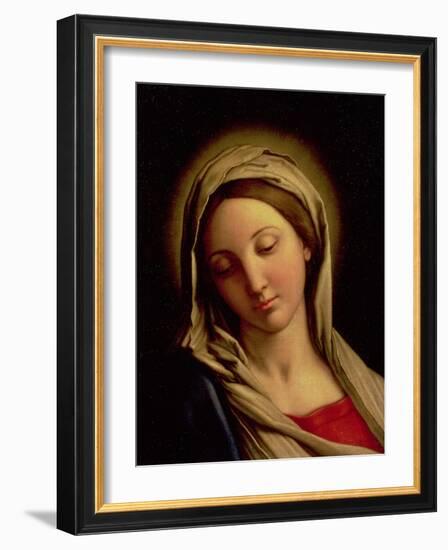 The Madonna-Giovanni Battista Salvi da Sassoferrato-Framed Giclee Print