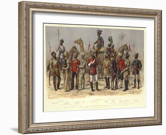 The Madras Army, and Troops under the Government of India-Alfred Crowdy Lovett-Framed Giclee Print