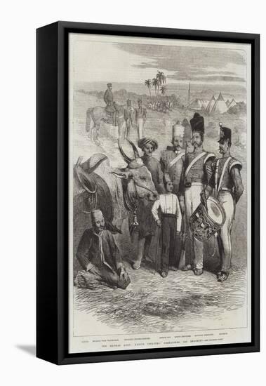 The Madras Army, Native Infantry, Grenadiers, 21st Regiment-null-Framed Premier Image Canvas