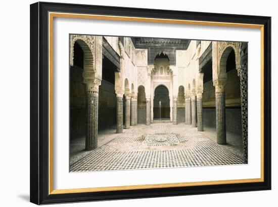 The Madrasa at Sale-Werner Forman-Framed Giclee Print