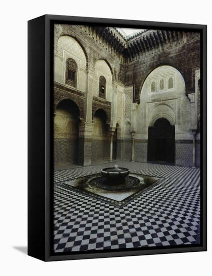 The Madrasa of al-'Attarin, the College of the Perfume-makers-Werner Forman-Framed Premier Image Canvas