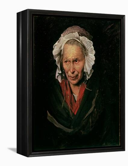 The Madwoman or the Obsession of Envy, 1819-22-Théodore Géricault-Framed Premier Image Canvas