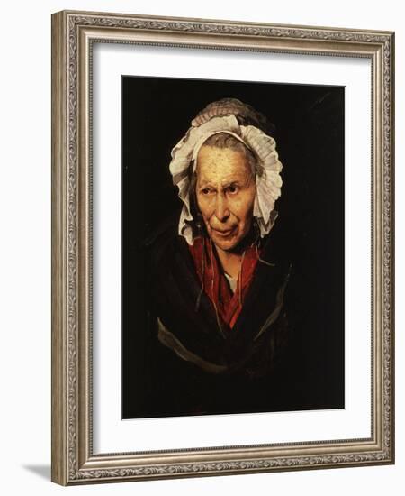 The Madwoman-Théodore Géricault-Framed Giclee Print