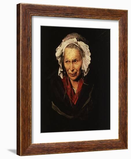 The Madwoman-Théodore Géricault-Framed Giclee Print