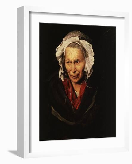 The Madwoman-Théodore Géricault-Framed Giclee Print