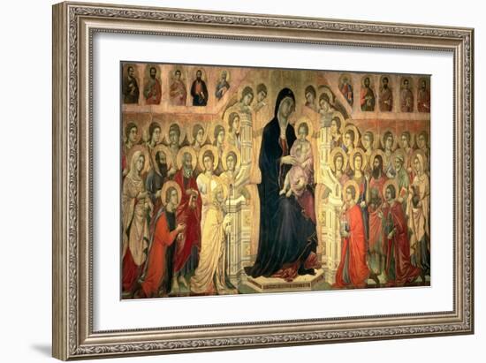 The Maesta, 1308-11-Duccio di Buoninsegna-Framed Giclee Print