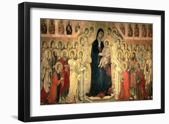The Maesta, 1308-11-Duccio di Buoninsegna-Framed Giclee Print