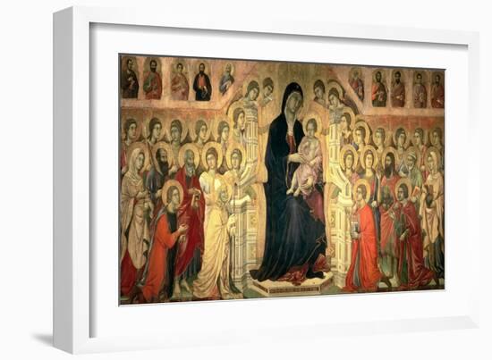 The Maesta, 1308-11-Duccio di Buoninsegna-Framed Giclee Print