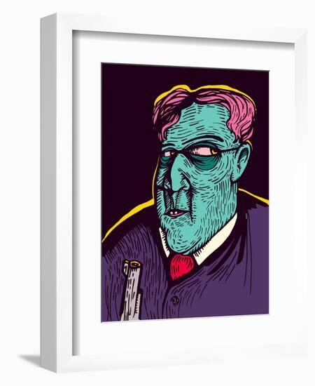 The Mafia-DigitalSmile-Framed Art Print