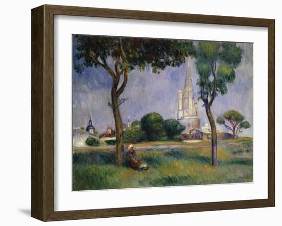 The Magazine, La Rochelle-Pierre-Auguste Renoir-Framed Giclee Print