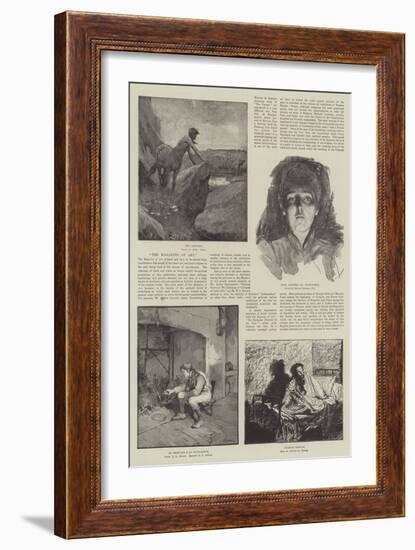 The Magazine of Art-null-Framed Giclee Print