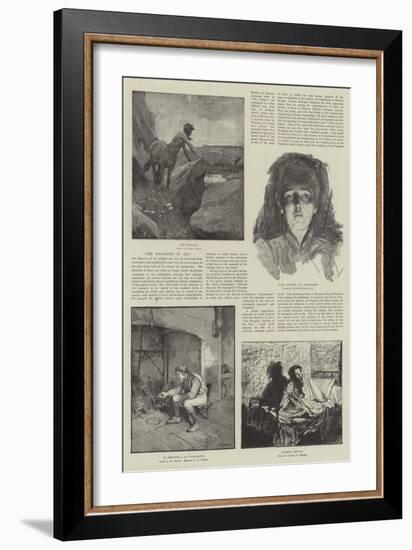 The Magazine of Art-null-Framed Giclee Print