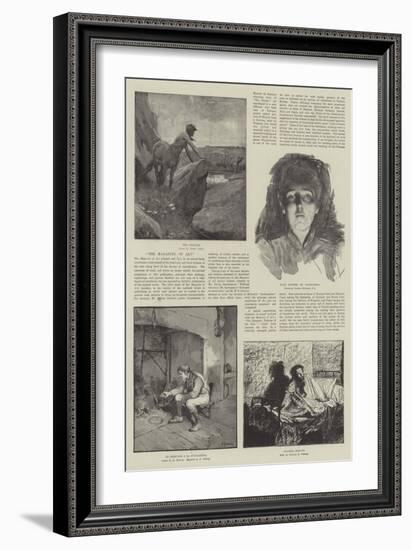 The Magazine of Art-null-Framed Giclee Print