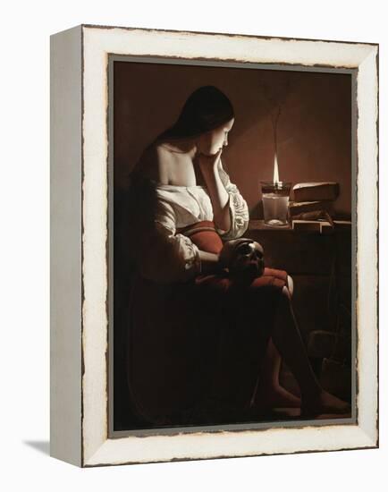 The Magdalen with the Smoking Flame, c.1638-40-Georges de la Tour-Framed Premier Image Canvas