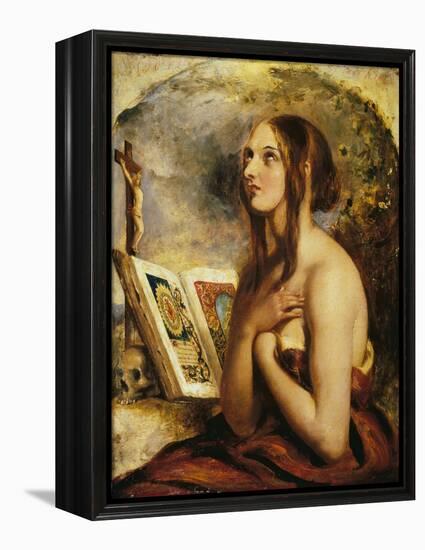 The Magdalen-William Etty-Framed Premier Image Canvas